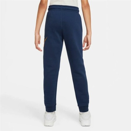 Pantalone di Tuta per Bambini Nike Sportswear Club Fleece Azzurro Blu scuro