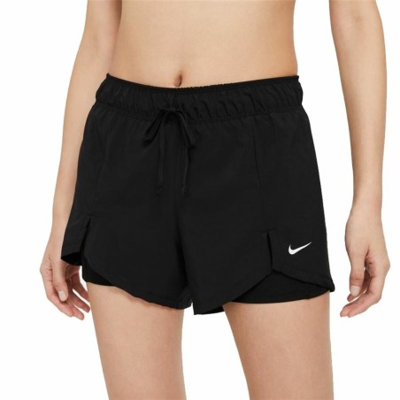Pantaloncini Sportivi da Donna DF FLX ESS 2-IN-1 Nike Nero