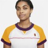 Maglia a Maniche Corte Donna Nike Court Dri-Fit Slam Bianco