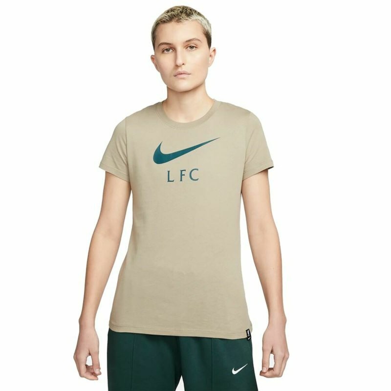 Maglia a Maniche Corte Donna Nike Liverpool FC Marrone Maglia a Maniche Corte Donna Nike Liverpool FC Marrone