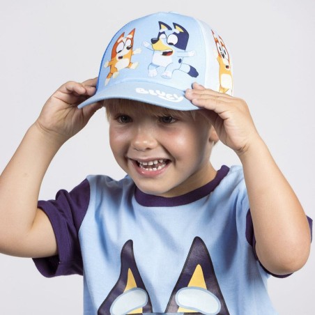 Cappellino per Bambini Bluey Azzurro (53 cm)