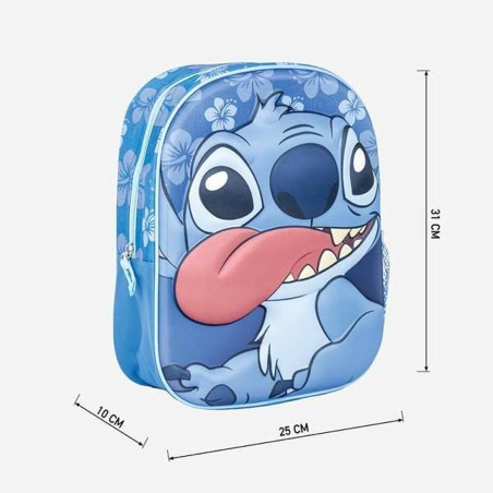 Zaino Scuola 3D Stitch
