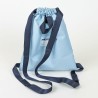 Zaino a Sacca per Bambini Mickey Mouse Azzurro 27 x 33 cm