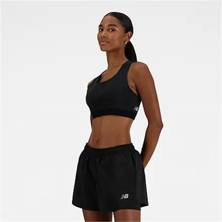 Reggiseno Sportivo New Balance Sleek Medium Nero