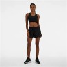 Reggiseno Sportivo New Balance Sleek Medium Nero