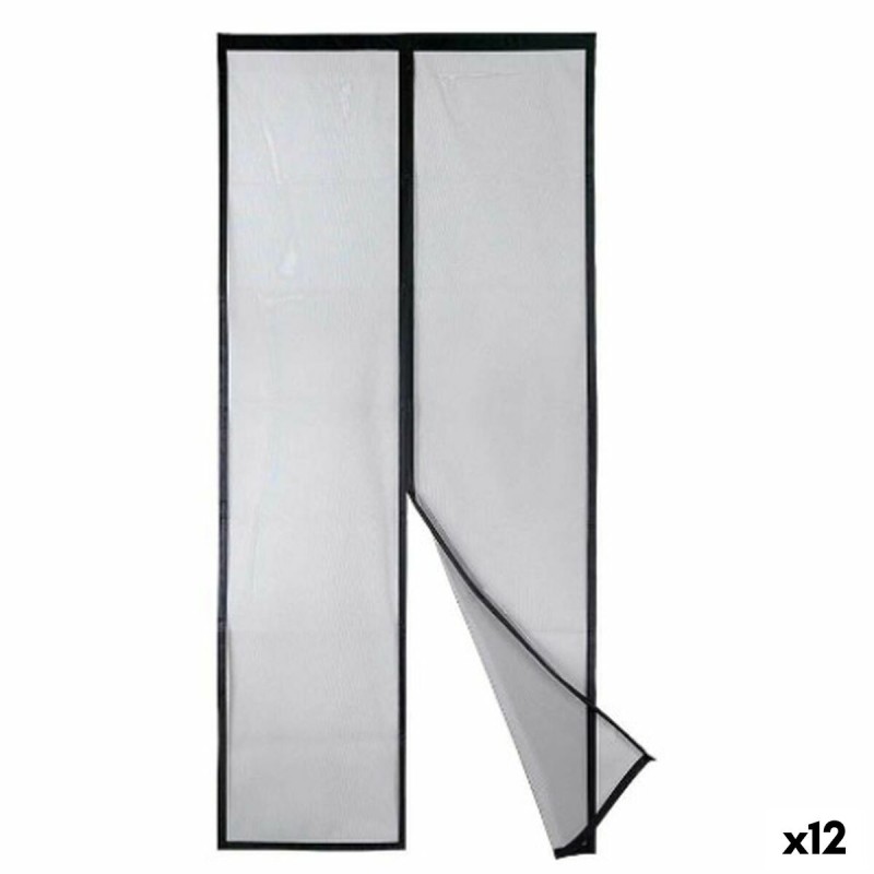 Zanzariera Kipit BA2301-490 Nero Poliestere Calamita 90 x 210 cm Magnetica (12 Unità) Zanzariera Kipit BA2301-490 Nero Poliestere Calamita 90 x 210 cm Magnetica (12 Unità)