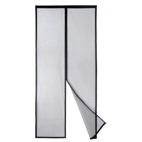Zanzariera Kipit BA2301-490 Nero Poliestere Calamita 90 x 210 cm Magnetica (12 Unità)