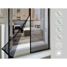 Zanzariera Kipit BA2301-490 Nero Poliestere Calamita 90 x 210 cm Magnetica (12 Unità)
