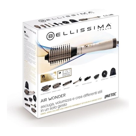Modellatore capelli BELLISSIMA Air Wonder 8in1 White e Black 11847A 1000W