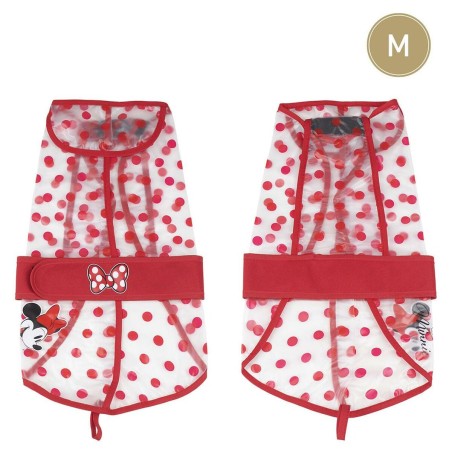 Impermeabile per Cani Minnie Mouse Rosso M