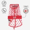 Impermeabile per Cani Minnie Mouse Rosso M