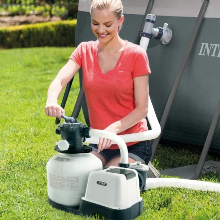 Impianto di depurazione per Piscina Intex Kristal Clear 37800 L