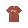 Maglia Picture Basement Cork Marrone Rosso Scuro