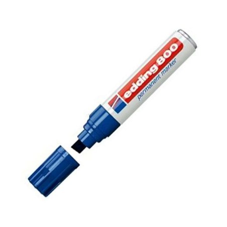 Marcatore permanente Edding 800 Azzurro (5 Unità)
