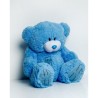 Orsetto di Peluche GO GIFT TEDDY 60 BL Azzurro Stoffa 60 cm