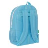 Zaino Scuola Benetton Spring Celeste 30 x 46 x 14 cm
