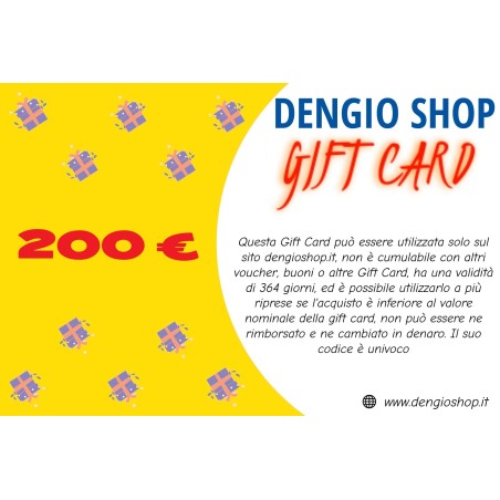 DenGio Shop Gift Card 200
