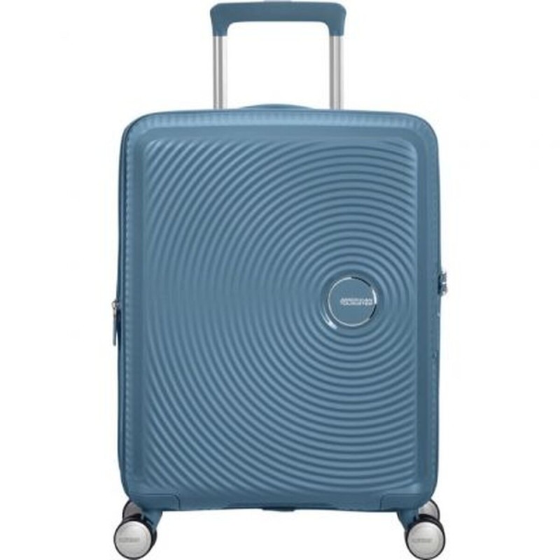 Bagaglio a Mano American Tourister SoundBox Spinner Azzurro 41 L 55 x 40 x 20 cm Bagaglio a Mano American Tourister SoundBox Spinner Azzurro 41 L 55 x 40 x 20 cm