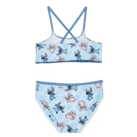 Bikini Per Bambine Stitch Azzurro