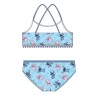 Bikini Per Bambine Stitch Azzurro