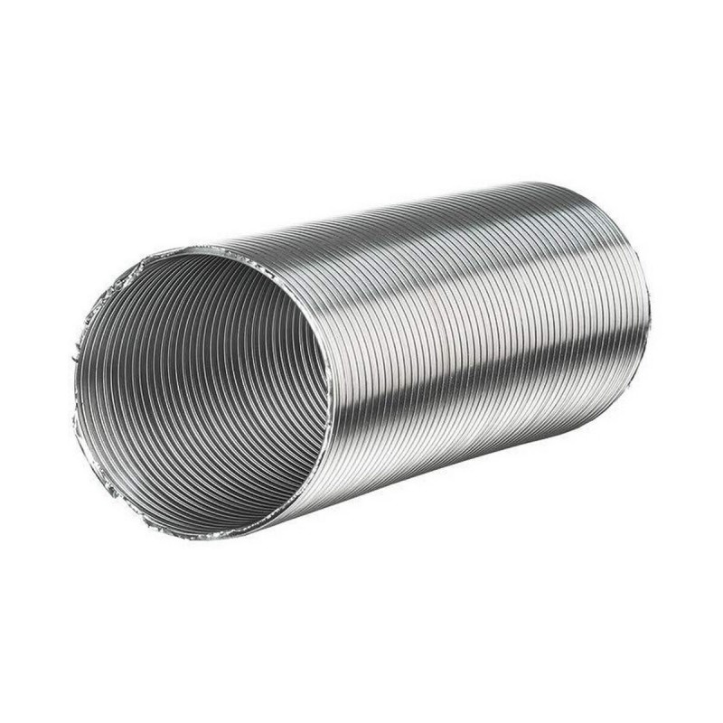 Tubo Fepre Flex Argentato Semirigido 1,5 m Alluminio Ø 10 cm Tubo Fepre Flex Argentato Semirigido 1,5 m Alluminio Ø 10 cm