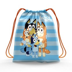 Zainetto con Cordini Bluey Azzurro 42 x 32 cm