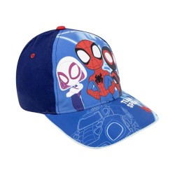 Cappellino per Bambini Spidey Azzurro (51 cm)