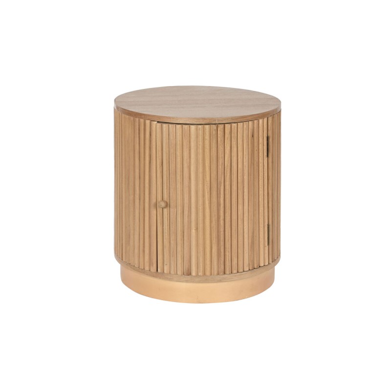 Comodino Home ESPRIT Naturale Legno di paulownia Legno MDF 43 x 43 x 48 cm Comodino Home ESPRIT Naturale Legno di paulownia Legno MDF 43 x 43 x 48 cm