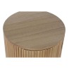 Comodino Home ESPRIT Naturale Legno di paulownia Legno MDF 43 x 43 x 48 cm