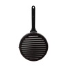 Padella griglia Vaello 75463 Ø 22 cm Nero