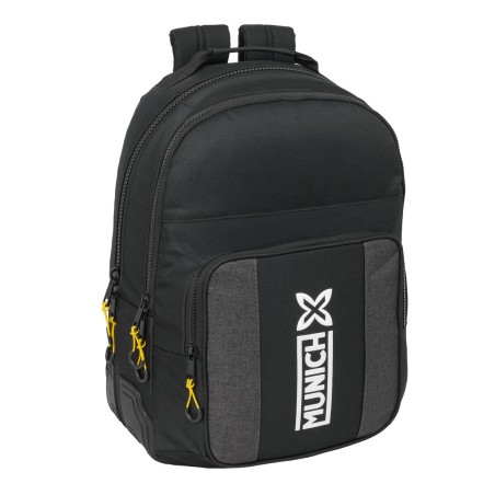 Zaino Scuola Munich Topo Nero 32 x 42 x 15 cm