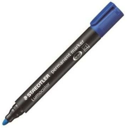Marcatore permanente Staedtler Lumocolor 352-3 Azzurro (10 Unità)