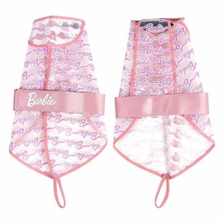 Impermeabile per Cani Barbie Rosa XS