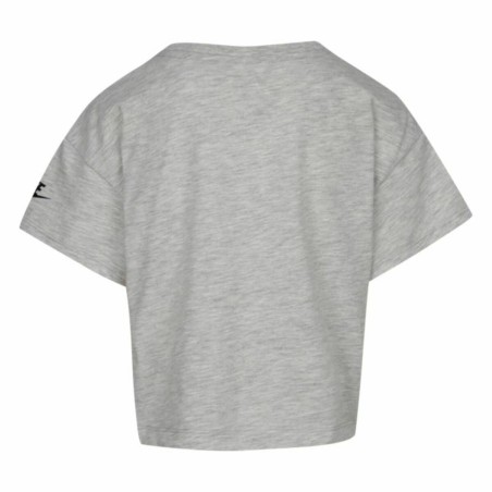 Maglia a Maniche Corte per Bambini Nike Knit  Grigio
