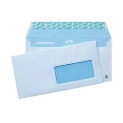 Busta Sam OPEN-115 VD Bianco 11,5 x 22,5 cm Autoadesivo 90 g/m²