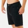 Pantaloncino Sportivo Rip Curl Denim Walkshort Nero
