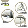 Altalena basculante Aktive 3 posti Avorio 180 x 107 x 160 cm