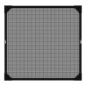 Zanzariera Schellenberg Magnetico Con cornice Fibra di Vetro Antracite (100 x 120 cm)