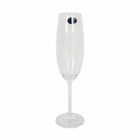 Calice da champagne Bohemia Crystal Clara 220 ml Champagne 6 Pezzi (4 Unità)
