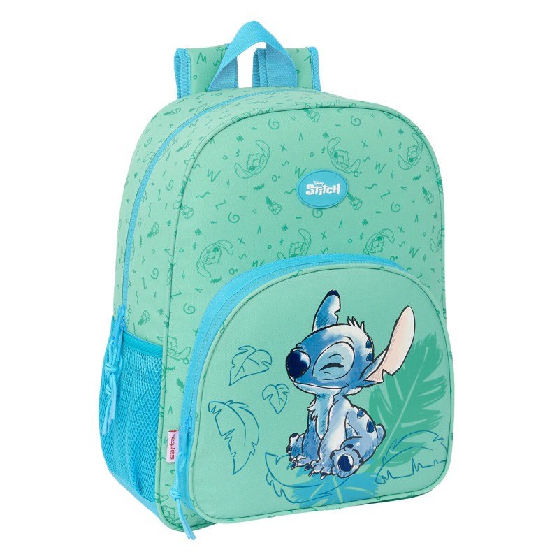 Zaino Scuola Lilo & Stitch Aloha Turchese 33 x 42 x 14 cm Zaino Scuola Lilo & Stitch Aloha Turchese 33 x 42 x 14 cm
