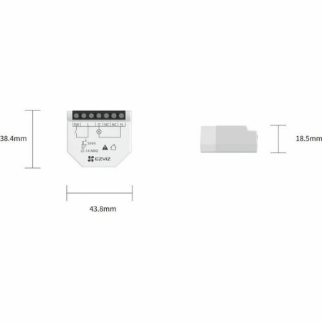 Interruttore Ezviz CS-T35-R100-W 100 W