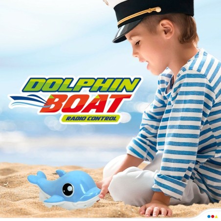 Barca radiocomandata Colorbaby Delfino (2 Unità)