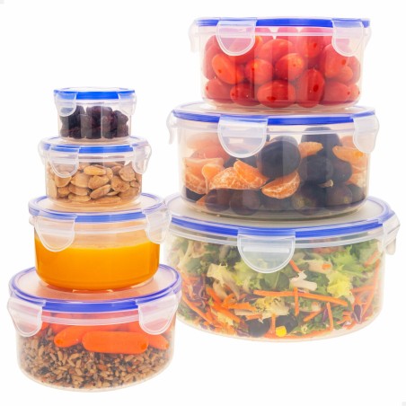 Set di Contenitori da Cucina Ermetici Impilabili Max Home 23 x 11 x 23 cm 6 Unità
