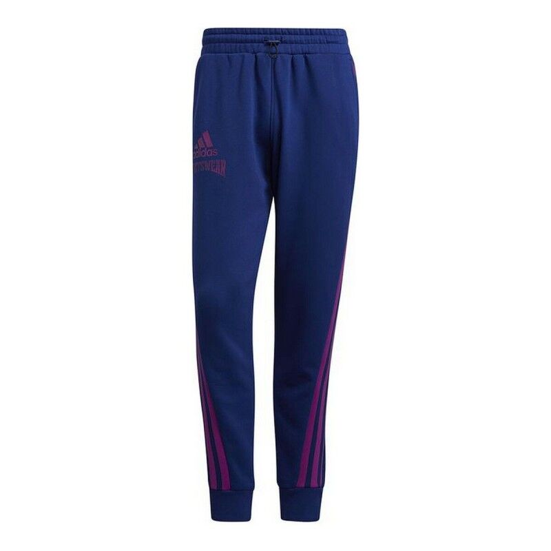 Pantalone Lungo Sportivo Adidas Reverse Retro Future Icons Azzurro Uomo Pantalone Lungo Sportivo Adidas Reverse Retro Future Icons Azzurro Uomo
