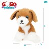 Peluche Colorbaby Stoffa Plastica 10 x 17 x 9 cm (6 Unità)