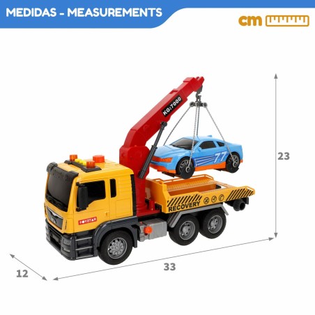 Camion con Gru Speed & Go 33 x 23 x 12 cm (4 Unità)