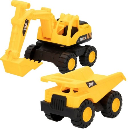 Veicoli di Costruzione Speed & Go 18,5 x 10,5 x 10 cm (6 Unità)