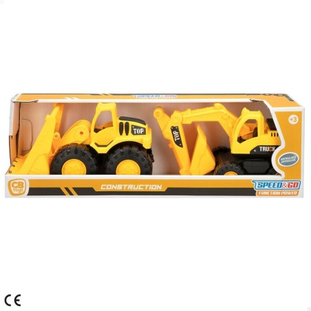 Veicoli di Costruzione Speed & Go 18,5 x 10,5 x 10 cm (6 Unità)