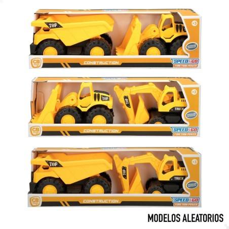 Veicoli di Costruzione Speed & Go 18,5 x 10,5 x 10 cm (6 Unità)