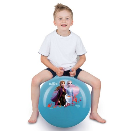 Palla che salta Frozen Ø 45 cm Azzurro (10 Unità)